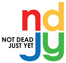 NDJY NOT DEAD JUST YET logo