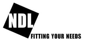 NDL FITTING YOUR NEEDS logo
