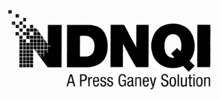 NDNQI A PRESS GANEY SOLUTION logo