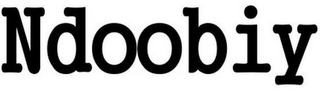 NDOOBIY logo