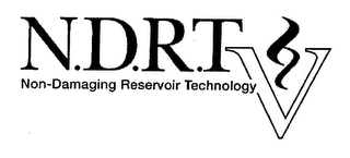 N.D.R.T. NON-DAMAGING RESERVOIR TECHNOLOGY logo