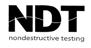 NDT NONDESTRUCTIVE TESTING logo