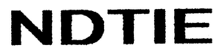 NDTIE logo