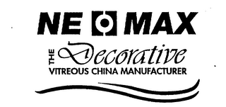 NE MAX THE DECORATIVE VITREOUS CHINA MANUFACTURER logo