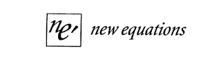 NE NEW EQUATIONS logo