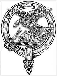 NE OUBLIE logo