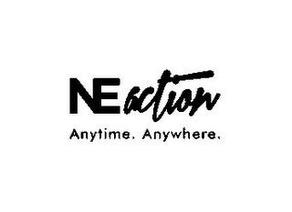NEACTION ANYTIME. ANYWHERE. logo