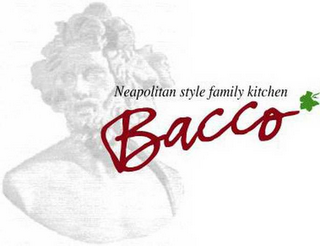 NEAPOLITAN STYLE FAMILY KITCHEN BACCO. logo
