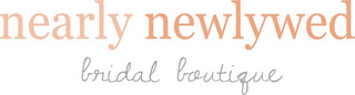 NEARLY NEWLYWED BRIDAL BOUTIQUE logo
