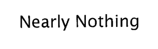 NEARLY NOTHING logo