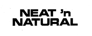 NEAT 'N NATURAL logo