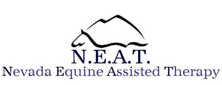 N.E.A.T. NEVADA EQUINE ASSISTED THERAPY logo
