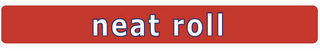 NEAT ROLL logo