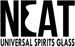 NEAT UNIVERSAL SPIRITS GLASS logo