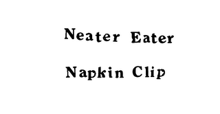 NEATER EATER NAPKIN CLIP logo