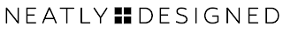 NEATLY DESIGNED logo