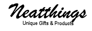 NEATTHINGS UNIQUE GIFTS & PRODUCTS logo