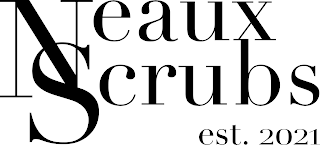 NEAUX SCRUBS EST. 2021 logo