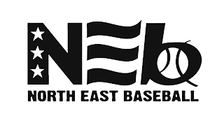 NEB NORTH EAST BASEBALL logo