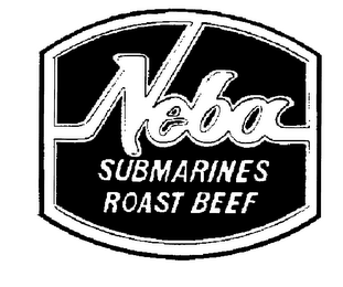 NEBA SUBMARINES ROAST BEEF logo