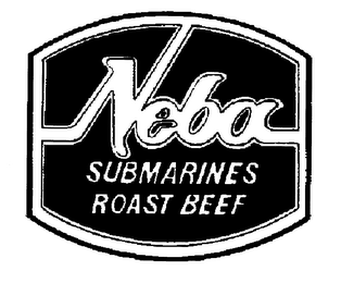 NEBA SUBMARINES ROAST BEEF logo