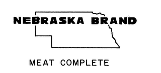 NEBRASKA BRAND MEAT COMPLETE logo