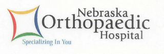 NEBRASKA ORTHOPAEDIC HOSPITAL SPECIALIZING IN YOU logo
