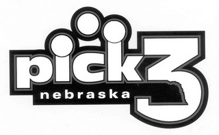 NEBRASKA PICK 3 logo
