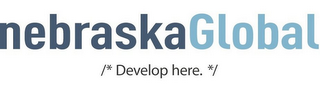 NEBRASKAGLOBAL /* DEVELOP HERE. */ logo