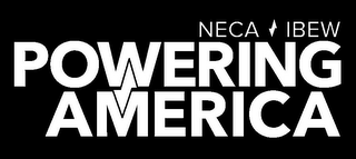 NECA IBEW POWERING AMERICA logo