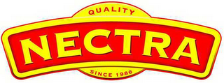 NECTRA QUALITY SINCE 1986 logo