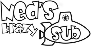 NED'S KRAZY SUB logo