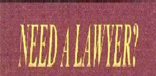NEED A LAWYER? logo