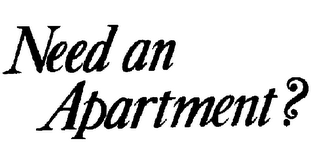 NEED AN APARTMENT? logo