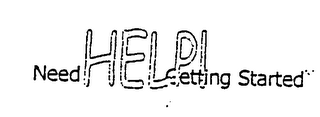 NEED HELP! GETTING STARTED logo