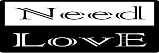 NEED LOVE logo