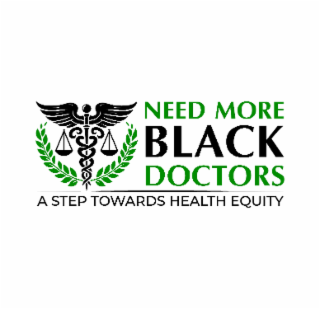 NEED MORE BLACK DOCTORS A STEP TOWARDS HEALTH EQUITY logo
