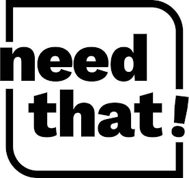NEED THAT! logo