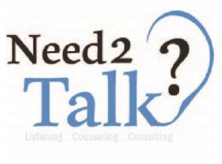 NEED2 TALK? LISTENING. COUNSELING. CONSULTING logo