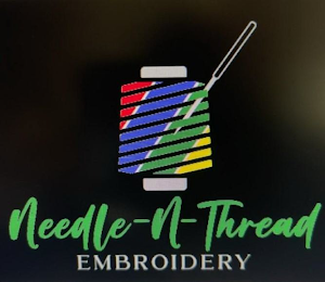 NEEDLE-N-THREAD EMBROIDERY logo