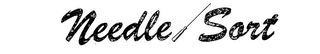 NEEDLE SORT logo