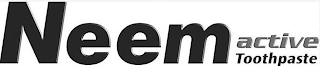 NEEM ACTIVE TOOTHPASTE logo