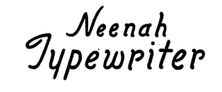 NEENAH TYPEWRITER logo