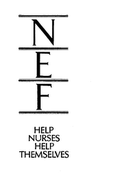 NEF HELP NURSES HELP THEMSELVES logo