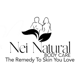 NEI NATURAL BODY CARE THE REMEDY TO SKIN YOU LOVE logo