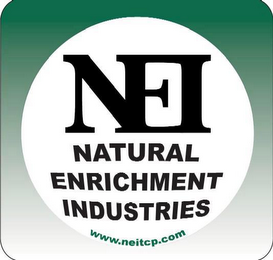 NEI NATURAL ENRICHMENT INDUSTRIES WWW.NEITCP.COM logo