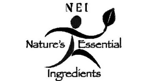 NEI NATURE'S ESSENTIAL INGREDIENTS logo