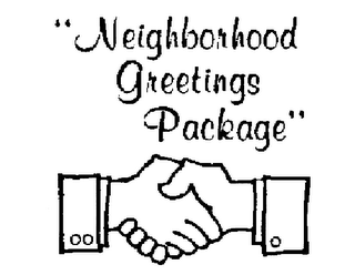 "NEIGHBORHOOD GREETINGS PACKAGE" logo