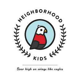 NEIGHBORHOOD KIDS SOAR HIGH ON WINGS LIKE EAGLES logo