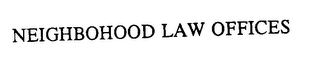 NEIGHBORHOOD LAW OFFICES logo